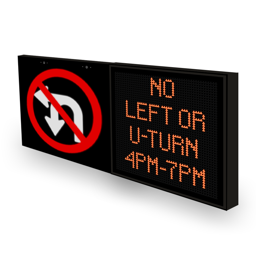 VCalm®DMSM-72 Full-Matrix and LED Dynamic Message Sign