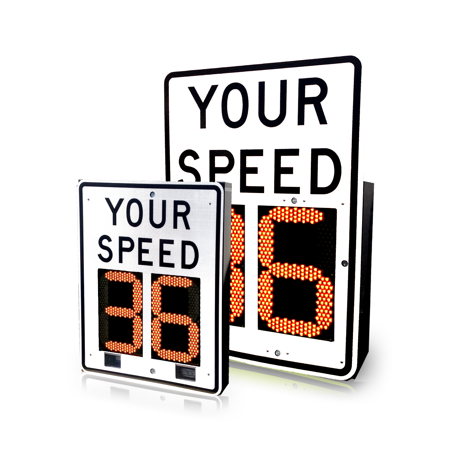 VCalm®L Lightweight Speed Feedback Radar Signs