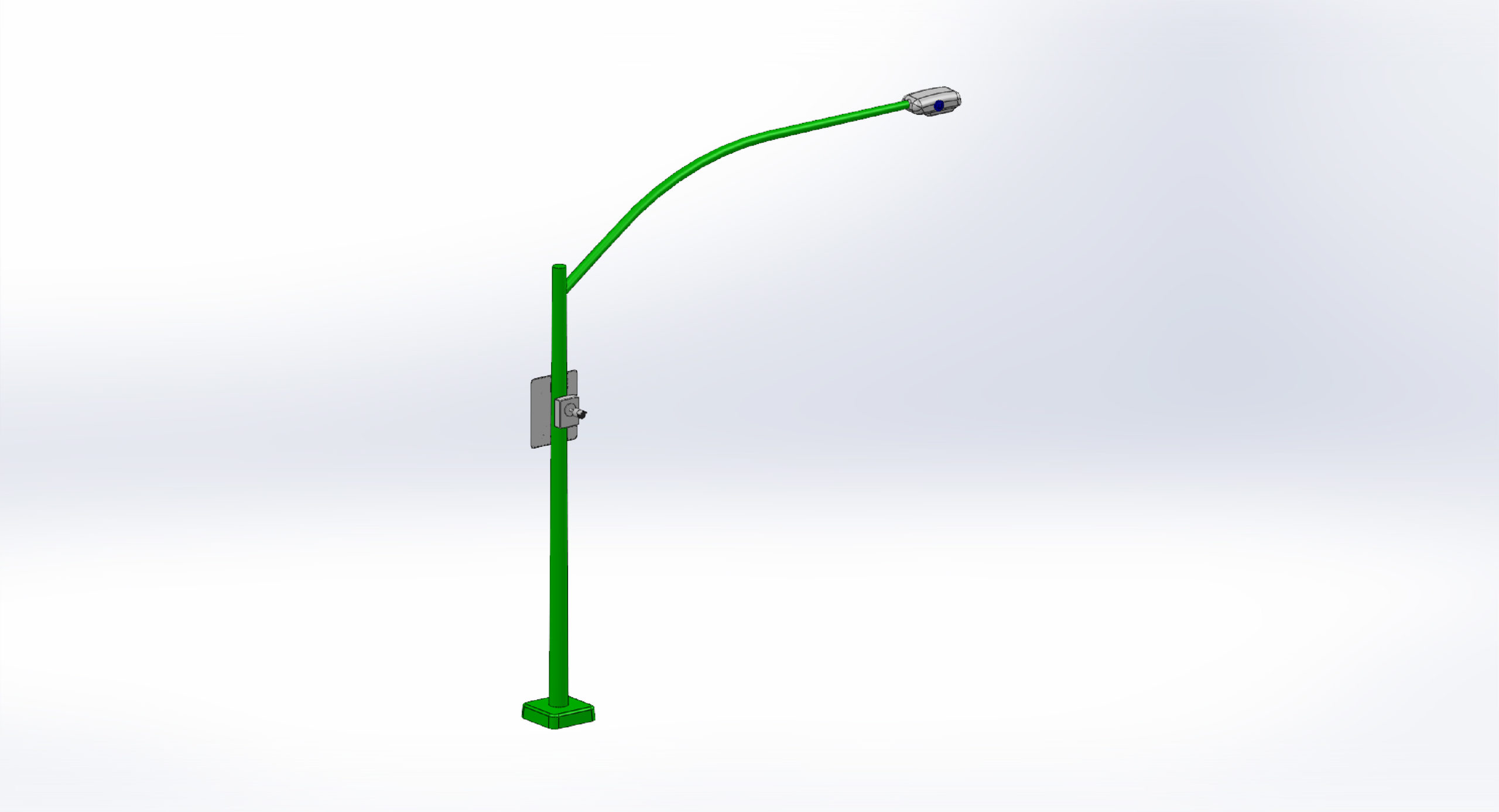 VCalm® Rekor Edge Max Mounted on Existing Pole
