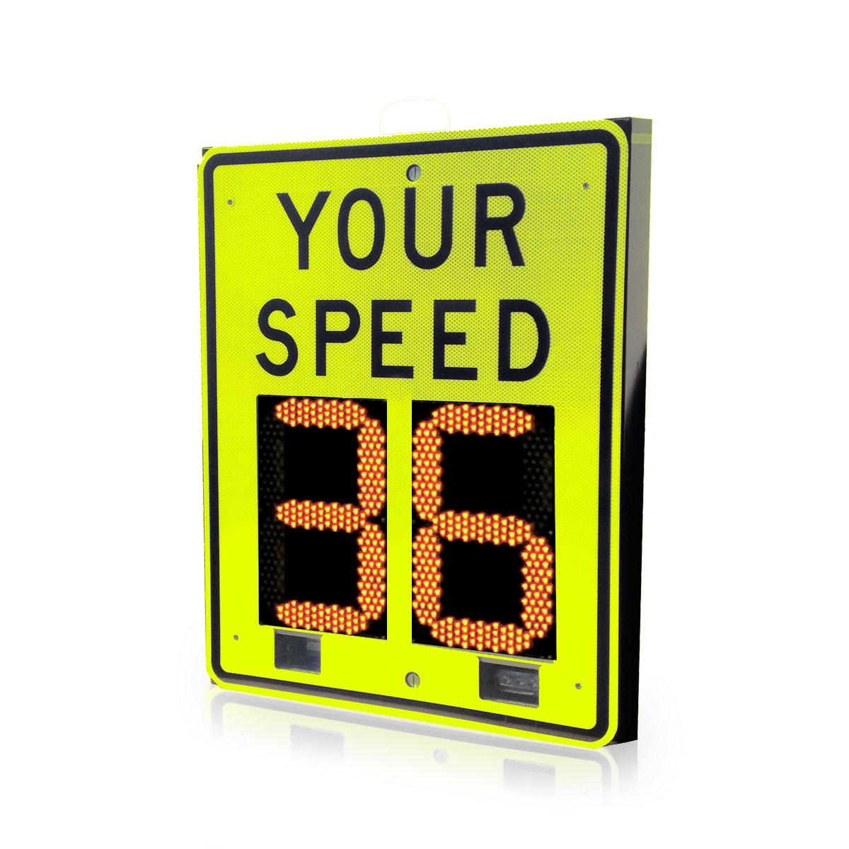 VCalm®S Speed Feedback Radar Sign (Yellow Green)